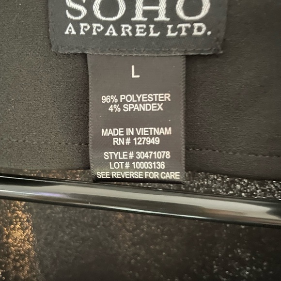 NWOT Black blazer Size L - Picture 2 of 2